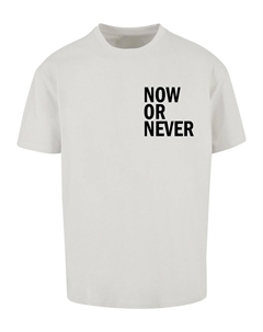 Рубашка Now Or Never, серый Merchcode