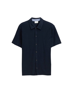 Рубашка на пуговицах классического кроя, морской синий Tom tailor