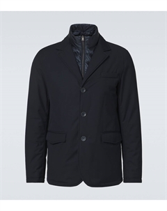 Конвертируемая пуховая куртка, Blu Navy Herno