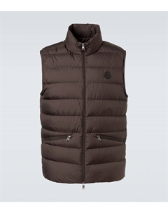 Пуховая жилетка Treompan, темно-коричневый Moncler