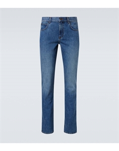 Джинсы прямые Jaxon, Washed Blue The row