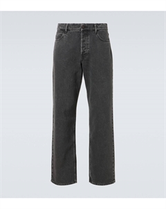 Росс джинсы с широкими штанинами, Faded Black The row