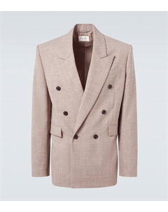 Шерстяной пиджак, Beige Taupe Saint laurent