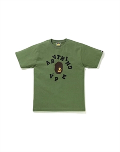Футболка Ape Head Series для мужчин, серый A bathing ape®