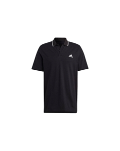 Рубашка поло мужская черная, черный Adidas