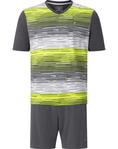 Короткая пижама Audun, темно-серый Jan vanderstorm