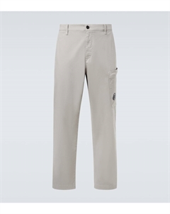 Хлопковые сатиновые карго-брюки Lens, London Fog C.p. company