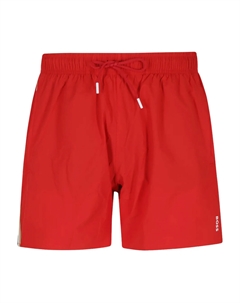 Плавки-шорты с логотипом, красный Boss