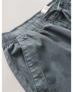 Зауженные брюки-карго, дымно-синий Next