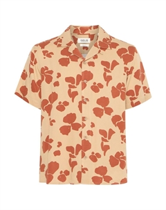 Рубашка на пуговицах классического кроя SDPACHA, коричневый Solid