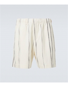 Полосатые шорты, Cream/Black Commas