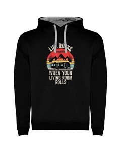 Худи Life Rocks, черный Kruskis