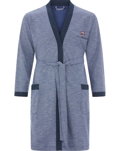 Короткий халат Sogir, морской синий Jan vanderstorm