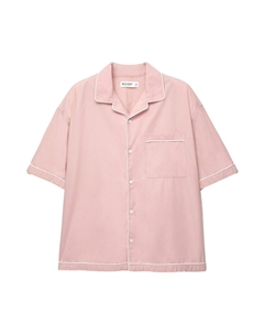 Рубашка на пуговицах Comfort fit, розовый Pull & bear