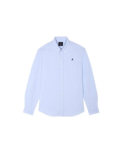 Рубашка на пуговицах классического кроя, светло-синий Scalpers