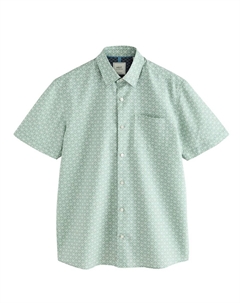 Рубашка на пуговицах классического кроя, пастельный зеленый Next