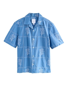 Рубашка на пуговицах классического кроя, лазурный Next