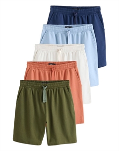 Брюки свободного кроя, цвет Light blue/Dark blue/Olive/Salmon/White Next