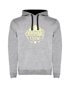 Худи Camping Crew, серый Kruskis