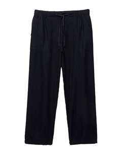 Брюки свободного кроя, черный Pull & bear