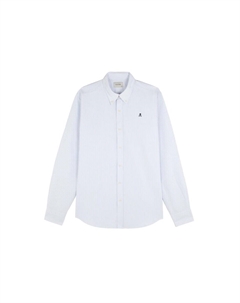 Рубашка на пуговицах классического кроя, пастельный синий Scalpers