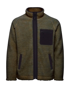 Флисовая куртка Trodie, оливковый Indicode jeans