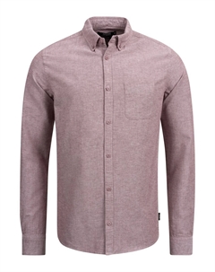 Рубашка делового покроя Regular Fit Kepner, фиолетовый Indicode jeans