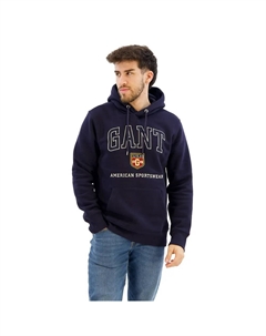 Худи Graphic, синий Gant