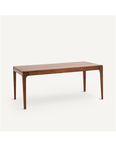 Раздвижной стол массив ореха и ореховый шпон Sanara каштановый Am.pm.