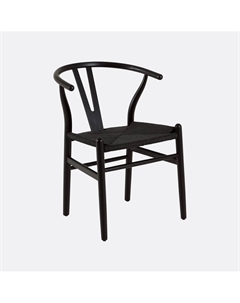 Стул из массива бука черный So'home