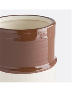 Кашпо из глазурованной керамики 15 см Malino красный La redoute interieurs