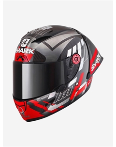 Мотошлем интеграл SHARK RACE-R PRO GP 06 ZARCO WINTER TEST Black/Chrome/Red, Красный Shark helmets