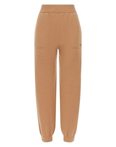 Джоггеры из шерсти и кашемира Msgm