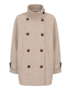 Пальто из шерсти и кашемира Brunello cucinelli