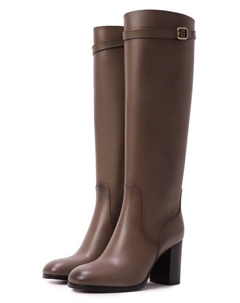 Кожаные сапоги Santoni