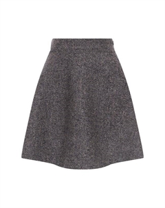 Шерстяная юбка Brunello cucinelli