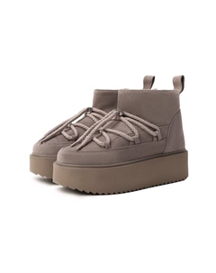 Замшевые полусапоги Classic Low Platform Inuikii