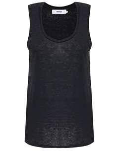 Майка льняная Not shy