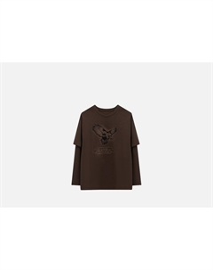 Лонгслив Коричневый XL мл Mark formelle