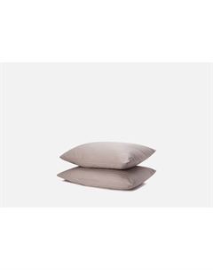 Комплект наволочек Stripe Gray, серый, 50х70 Verossa