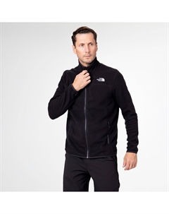 Мужская флисовая кофта 100 Glacier Full Zip Fleece TNF Black The north face