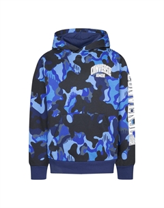 Подростковая худи Camo Aop Fleece Po Hoodie Converse