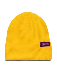 Шапка Leggo My Waffle Knit Los Angeles Lakers Beanie Mitchell and ness