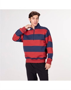Мужской свитшот Street Beat Half Zip Striped Fleece Pullover Streetbeat
