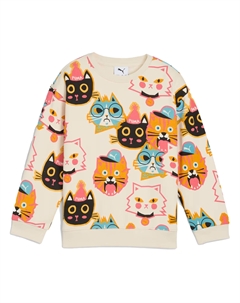 Детский свитшот Moody Cat Crew Puma