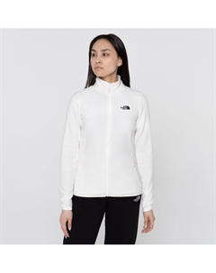 Женская флисовая кофта 100 Glacier Full Zip White Dune The north face