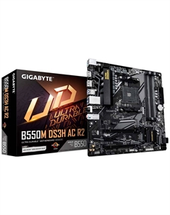 Материнская плата Gigabyte B550M DS3H AC R2 (AM4, mATX)