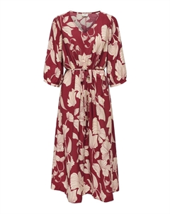 Платье TROYA, цвет Blood red Jdy