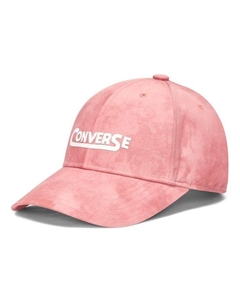 Бейсболка Graphic Washed Baseball Cap 'Terracotta Pink', розовый Converse