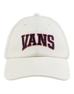 Бейсболка Old Skool Classic Curved Bill Jockey Hat 'White', белый Vans